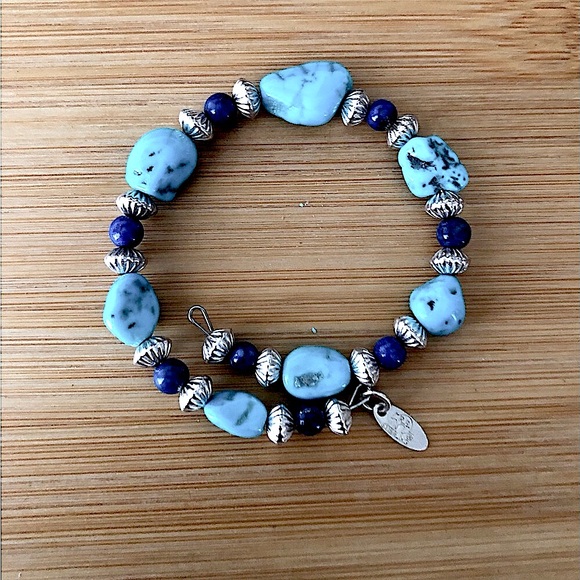 $132  Navajo Running Bear Native American Estate Necklace & Bracelet   RB 925 - Picture 3 of 6